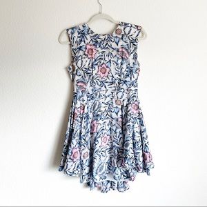 H&M| Spring Floral High Low Dress